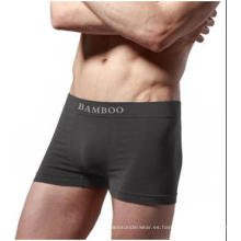 Bambú fibra Boxer transparente ropa interior para hombres